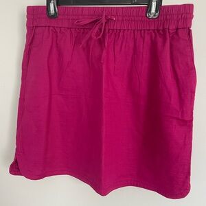 Loft outlet- vibrant Pink Skirt